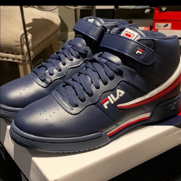 Fila Other - FILA F 13 Men’s High Top Shoe Blue Sz 8
